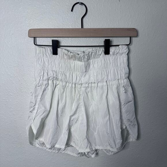 Free People Movement Women's The Way Home Shorts Size S Optic White EUC - Picture 2 of 5
